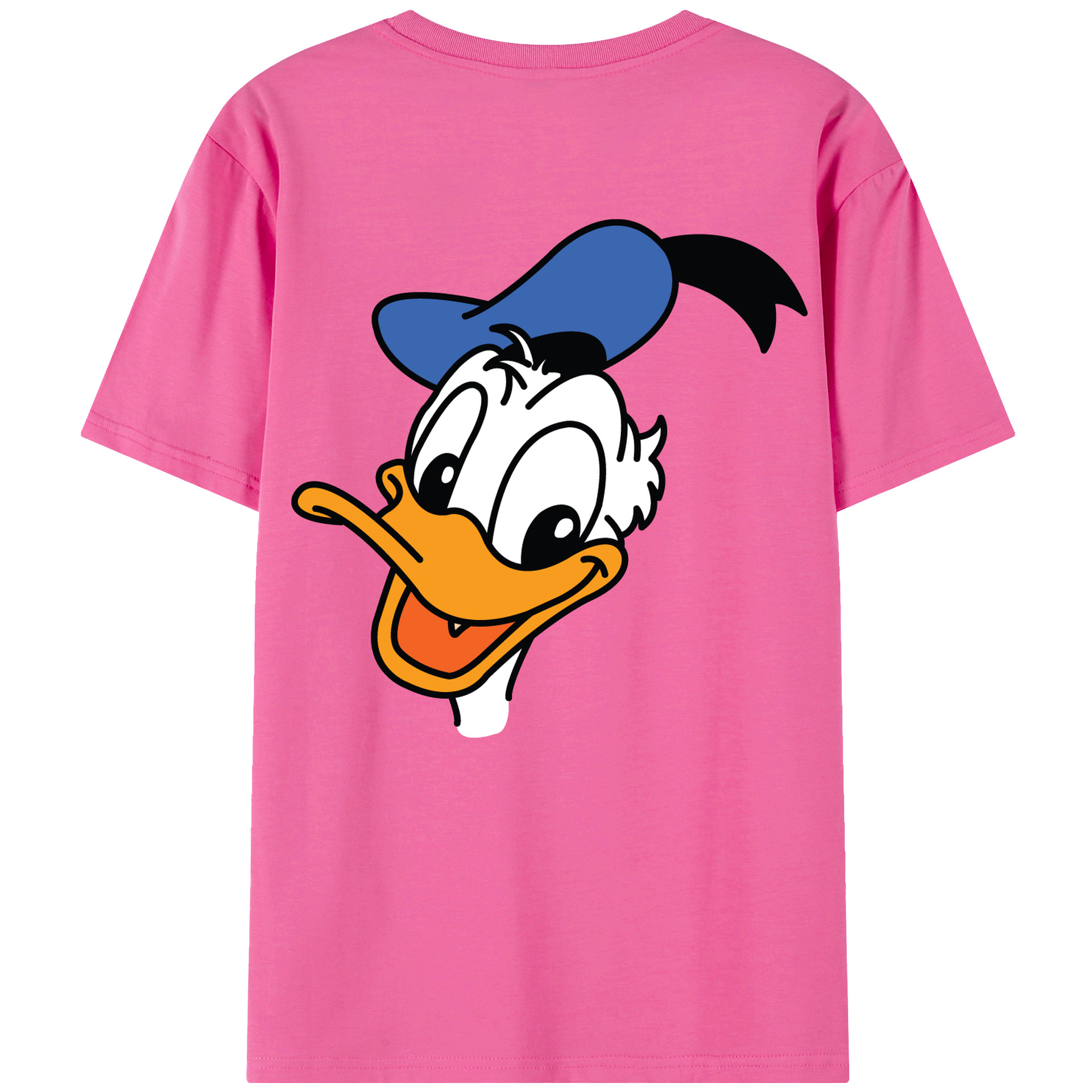 （画像用） ミッキーマウス Mickey Mouse レディース半袖Tシャツ(バックプリント)